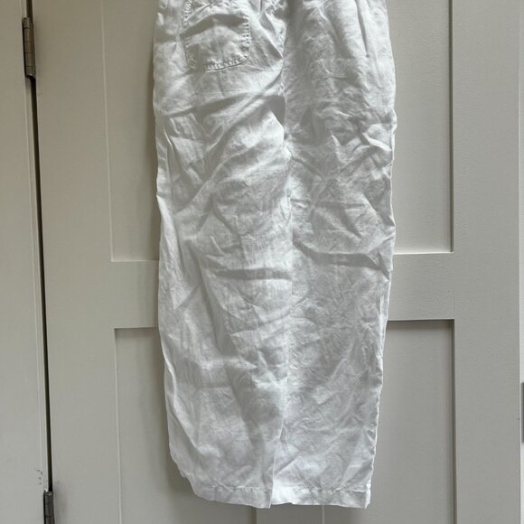 Quince White Linen Ankle Pants - Picture 12 of 12